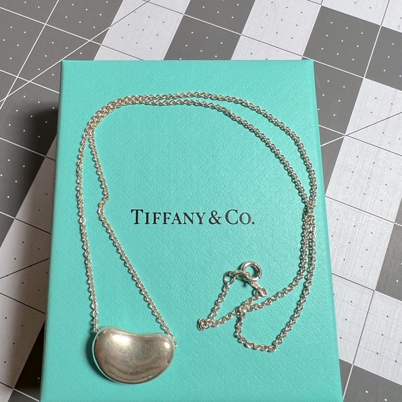 Tiffany & Co. Jewelry - Tiffany & Co. Large 20mm Elsa Peretti Bean Necklace
